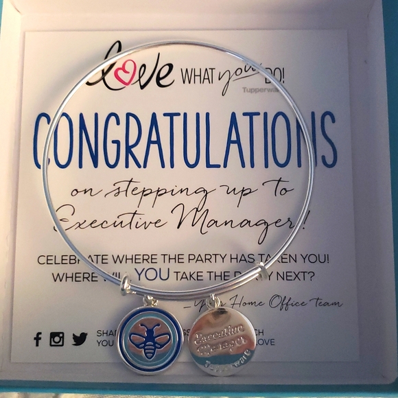 Tupperware recognition bracelet - executive manager - Picture 2 of 2